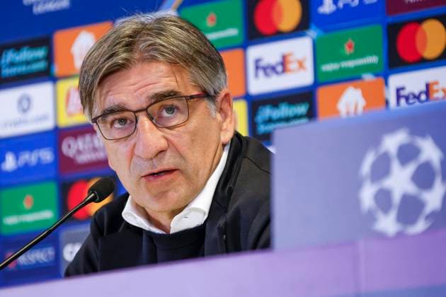 Football UEFA Champions League C1 PHOTOPQR LA PROVENCE SPEICH Frederic ; Marseille ; 04 11 2025 ; Football UEFA Champions League Phase de ligue Journee 4 Olympique de Marseille ( OM ) - Atalanta Bergame Conference de presse de l’Atalanta au Stade Velodrome Ivan JURIC coach Mario PASALIC joueur - Atalanta press conference, PK, Pressekonferenz at Stade Vélodrome Marseille, 04 11 2025 – UEFA Champions League Group Stage, Matchday 4 Olympique de Marseille (OM) vs. Atalanta Bergamo Marseille Autre France  Copyright: xPHOTOPQR LAxPROVENCE MAXPPPxSPEICHxFredericx 20251104PVL5681 20251104PVL5681