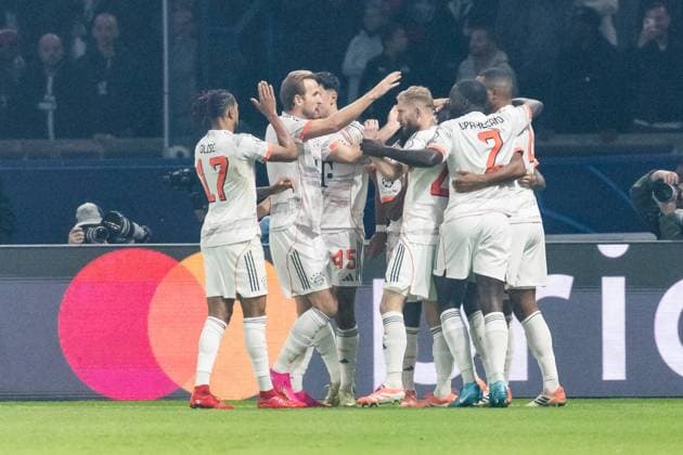 UEFA Champions League: FC Paris Saint-Germain - FC Bayern München; 04.11.2025 Jubel zum 1:0 durch Luis Diaz (FC Bayern München, 14), Tor, Torjubel PARIS, FRANKREICH 4. NOVEMBER: UEFA Champions League Spieltag 4, FC Paris Saint-Germain vs FC Bayern München, Parc des Princes am 04.11..2025 Copyright: xBEAUTIFULxSPORTS Wunderlx
