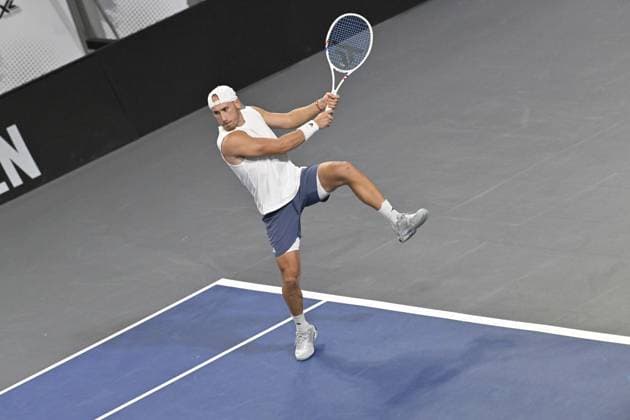 Open de Moselle 2025 - Tennis - ATP, Tennis Herren - Open de Moselle 2025 - 04 11 2025 - Kyrian Jacquet - France MetzFrance  Copyright: xChryslenexCaillaud xPznewsx