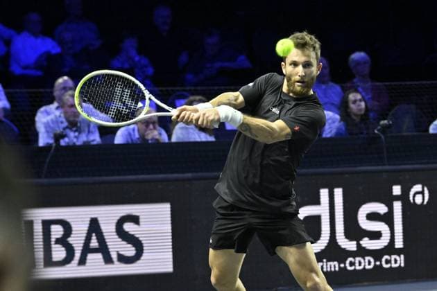 Open de Moselle 2025 - Tennis - ATP, Tennis Herren - Open de Moselle 2025 - 04 11 2025 - Francesco Passaro - Italie MetzFrance  Copyright: xChryslenexCaillaud xPznewsx