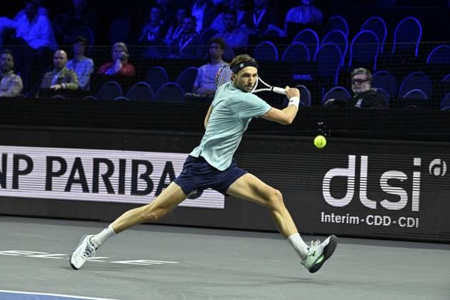 Open de Moselle 2025 - Tennis - ATP, Tennis Herren - Open de Moselle 2025 - 04 11 2025 - Arthur Rinderknech - France MetzFrance  Copyright: xChryslenexCaillaud xPznewsx