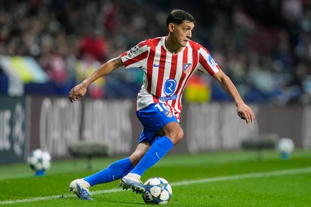 ATLETICO DE MADRID v R. UNION SAINT-GILLOISE. CHAMPIONS LEAGUE 2025 2026. ROUND 4 MATCH. Atletico de Madrid s Nahuel Molina during Champions League 2025 2026, Round 4 match. November 4 ,2025. (ALTERPHOTOS Acero) MadridSpain  Copyright: xAcerox