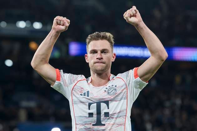 Joshua Kimmich (FC Bayern Muenchen) jubelt, UEFA Champions League 2025 26 League Phase MD4, Paris Saint-Germain v FC Bayern München, Parc des Princes am 05. November 2025 in Paris, Frankreich. (Foto von Marco Steinbrenner DeFodi Images) Joshua Kimmich (FC Bayern Muenchen) cheers, UEFA Champions League 2025 26 League Phase MD4, Paris Saint-Germain v FC Bayern München, Parc des Princes, November 5, 2025 in Paris, France. (Photo by Marco Steinbrenner DeFodi Images) Joshua Kimmich FC Bayern Muenchen cheers, UEFA Champions League 2025 26 League Phase MD4, Paris Saint Germain v FC Bayern München, Parc des Princes on November 05, 2025 in Paris, France Photo by Marco Steinbrenner DeFodi Images Joshua Kimmich FC Bayern Muenchen cheers, UEFA Champions League 2025 26 League Phase MD4, Paris Saint Germain v FC Bayern München, Parc des Princes, November 5, 2025 in Paris, France Photo by Marco Steinbrenner DeFodi Images