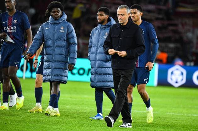 FOOTBALL : Paris Saint Germain vs FC Bayern Munich - Ligue des Champions - Phase de Ligue - JournÃ e 4 - 04 11 2025 Luis Enrique (Paris SG) ParisFrance  Copyright: xLaptistex
