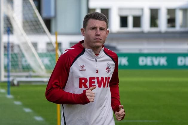 05.11.2025, Fussball: 1. Bundesliga, Saison 2025 2026, oeffentliches Training, 1. FC Koeln auf dem Trainingsgelände am Geissbockheim in Koeln. Dominique Heintz (1. FC Koeln, 03) beim Athletiktraining. Foto: Kirchner-Media TH Copyright: xKirchner-Media THx
