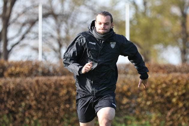 05. November 2025, Fussball, Training FC Schweinfurt 05, Dritte Liga, 3. Liga, Herren Manuel Wintzheimer (FC Schweinfurt 05, 25) beim Training, Einzelfoto Schweinfurt Trainingsplatz Sachs-Stadion Bayern Unterfranken Deutschland