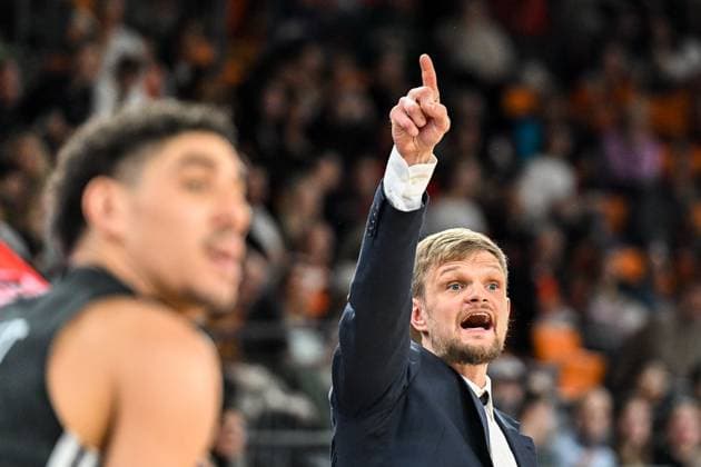 GER, EuroCup, ratiopharm Ulm vs London Lions 05.11.2025, ratiopharm arena, Neu-Ulm, GER, EuroCup, ratiopharm Ulm vs London Lions, im Bild Tautvydas Sabonis (London)