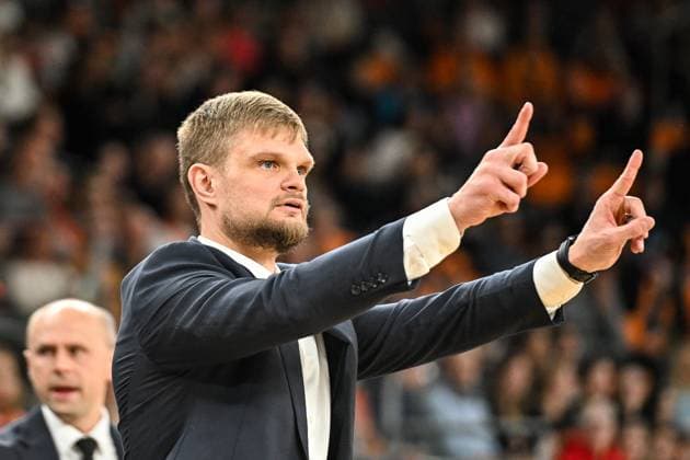 GER, EuroCup, ratiopharm Ulm vs London Lions 05.11.2025, ratiopharm arena, Neu-Ulm, GER, EuroCup, ratiopharm Ulm vs London Lions, im Bild Tautvydas Sabonis (London)
