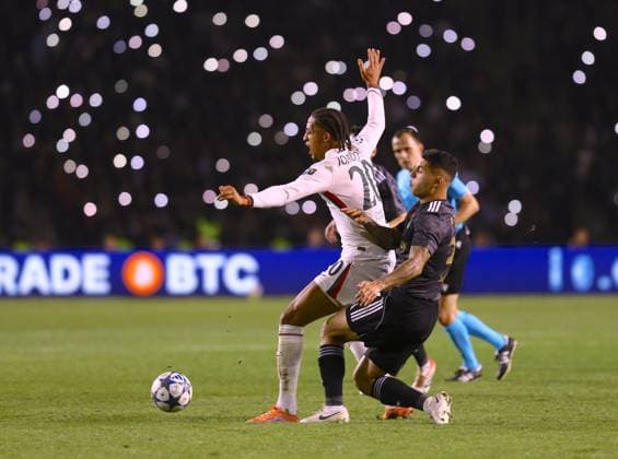 Qarabag v Chelsea - UEFA Champions League BAKU, AZERBAIJAN - NOVEMBER 05: Joao Pedro (20) of Chelsea in action during the UEFA Champions League 2025 26 League Phase MD4 match between Qarabag and Chelsea at Tofiq Bahramov Stadium in Baku, Azerbaijan on November 05, 2025. Resul Rehimov Anadolu Baku Azerbaijan. Editorial use only. Please get in touch for any other usage.  Copyright: x2025xAnadoluxResulxRehimovx
