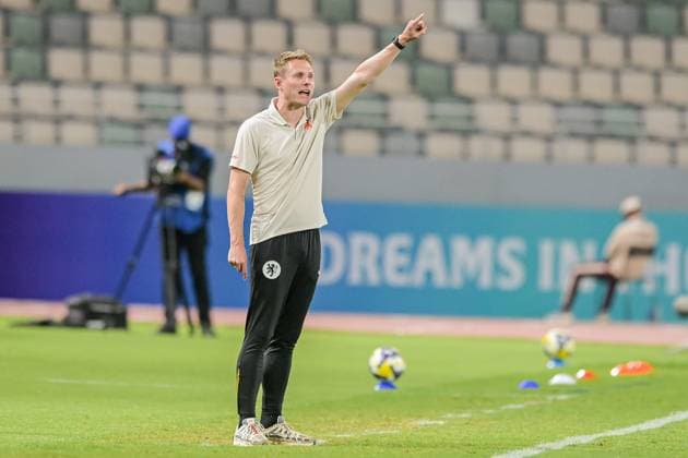 Olivier Alexander AMELINK Head coach of Netherlands U-17 during the FIFA U-17 Women s World Cup Morocco 2025 Semifinal match between Netherlands and Mexico in Rabat, Morocco, on November 5, 2025, at the Olympic Stadium  Copyright: xAndreaxAmato IPAxSportx xipa-agency.netx xx IPA_67574691 IPA_Agency_IPA67574691