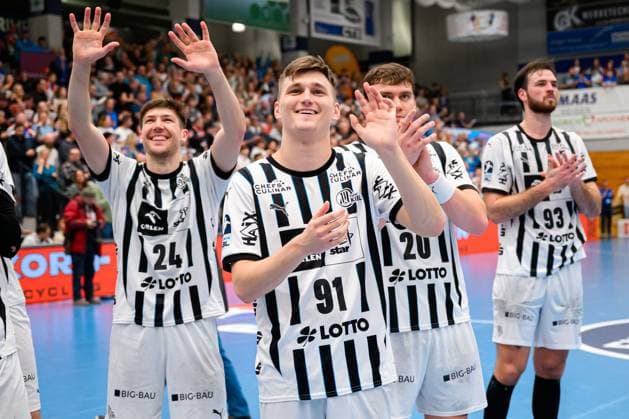 Balingen: DHB Pokal - Achtelfinale - HBW Balingen - THW Kiel Bence Imre (THW Kiel) Balingen Baden-Württemberg Deutschland