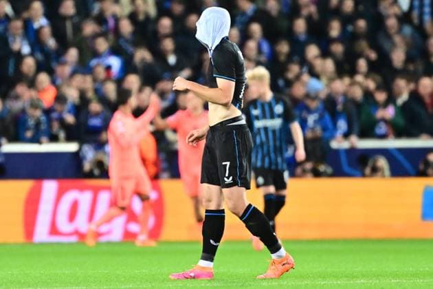 Club Brugge v Barcelona - UEFA Champions League BRUGGE, BELGIUM - NOVEMBER 05 : Tresoldi Nicolo forward of Club Brugge during the UEFA Champions League 2025 26 League Phase MD4 match between Club Brugge and Barcelona on November 5, 2025 in Brugge, Belgium, 05 11 2025 Brugge Belgium  Copyright: xPeterxDexVoechtx