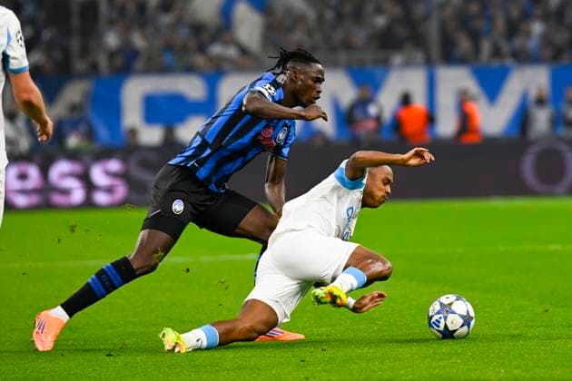 FOOTBALL : Olympique de Marseille VS Atalanta Bergame - UEFA Champions League - 05 11 2025 Igor Paixao (OM) - UEFA Champions League match between Olympique de Marseille and Atalanta Bergame on November 5, 2025 at the Orange Velodrome Stadium in Marseille. MarseilleFrance  Copyright: xWilliamxCannarellax
