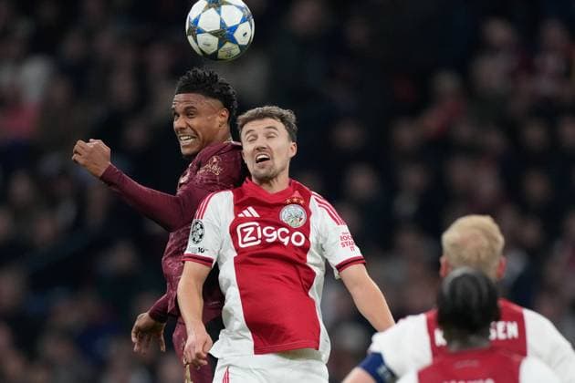 AMSTERDAM , 05-11-2025 , JohanCruyff Arena , season 2025 2026 , UEFA Champions League Football , match between Ajax and Galatasaray. Picture shows Ajax player Youri Regeer Ajax - Galatasaray  x31877289x Copyright: