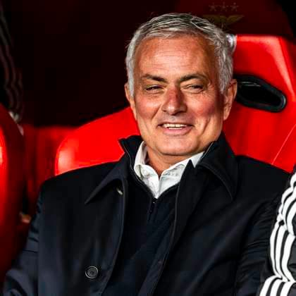 November 5, 2025, Lisbon, Lisbon, Portugal: Jose Mourinho during the UEFA Champions League Group Stage,between SL Benfica vs Bayer Leverkusen at Luz Stadium, Lisbon, on november 5th, 2025 Lisbon Portugal - ZUMAr200 20251105_zsp_r200_004 Copyright: xNunoxReisinhox
