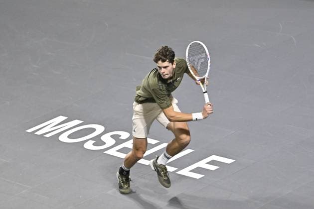 Open de Moselle 2025 - Tennis - ATP, Tennis Herren - Open de Moselle 2025 - 05 11 2025 - Alexander Blockx - Belgique MetzFrance  Copyright: xChryslenexCaillaudx xPznewsx