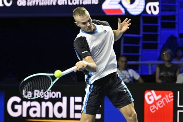 Open de Moselle 2025 - Tennis - ATP, Tennis Herren - Open de Moselle 2025 - 05 11 2025 - Vitaliy Sachko - Ukraine MetzFrance  Copyright: xChryslenexCaillaudx xPznewsx