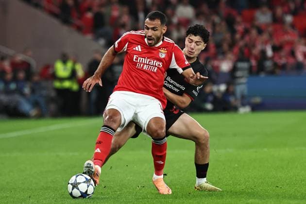 ESP: SL Benfica - Bayer Leverkusen. UEFA Champions League. Matchday 4. during the UEFA Champions League match, between SL Benfica and Bayer Leverkusen, da Luz Stadium on November 05, 2025 in Lisboa, Portugal. kpng Copyright: xPedroxReisx xPressinx PR_251106_BEN_LEV_003