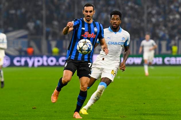 FOOTBALL : Olympique de Marseille VS Atalanta Bergame - UEFA Champions League - 05 11 2025 Davide Zappacosta (Atalanta BC) - UEFA Champions League match between Olympique de Marseille and Atalanta Bergame on November 5, 2025 at the Orange Velodrome Stadium in Marseille. MarseilleFrance  Copyright: xWilliamxCannarellax