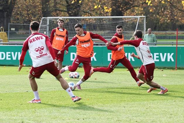 1. FC Köln 1. FC Köln, Training, Mitte: Said El Mala (1. FC Köln), 06.11.2025, Bild:
