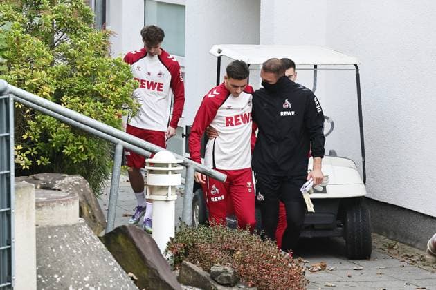 1. FC Köln 1. FC Köln, Training, von links: Said El Mala, Marvin Schwäbe (1. FC Köln), 06.11.2025, Bild: