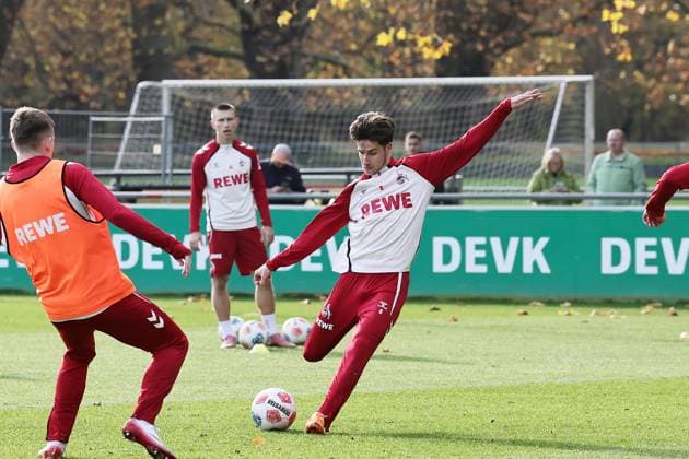 1. FC Köln 1. FC Köln, Training, Denis Huseinbasic (1. FC Köln), 06.11.2025, Bild: