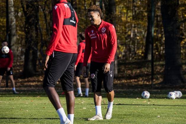 Cottbus, Deutschland 06. November 2025: 3. Liga - 2025 2026 - FC Energie Cottbus - Training Im Bild: Justin Butler (Energie Cottbus) Brandenburg Copyright: xFotostandx xWeilandx