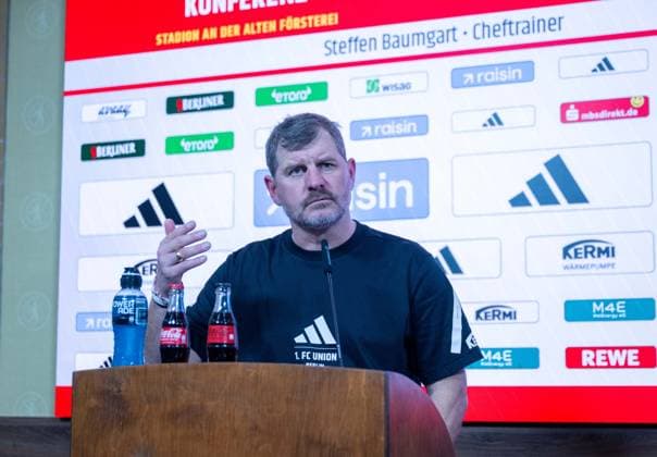 Fußball, Herren, Saison 2025 2026, 1. Bundesliga, 1. FC Union Berlin, Trainer Steffen Baumgart (1. FC Union Berlin), 06.11. 2025, Copyright: xMatthiasxKochx
