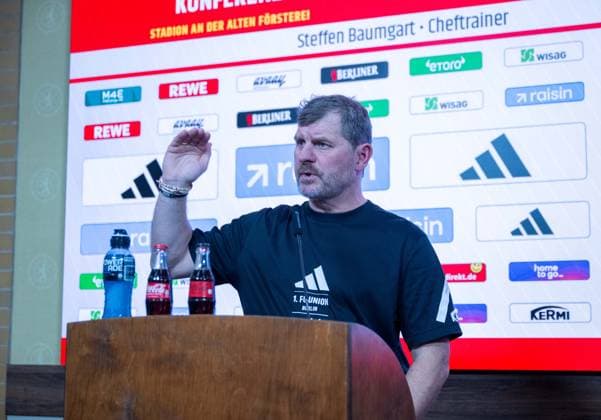 Fußball, Herren, Saison 2025 2026, 1. Bundesliga, 1. FC Union Berlin, Trainer Steffen Baumgart (1. FC Union Berlin), 06.11. 2025, Copyright: xMatthiasxKochx