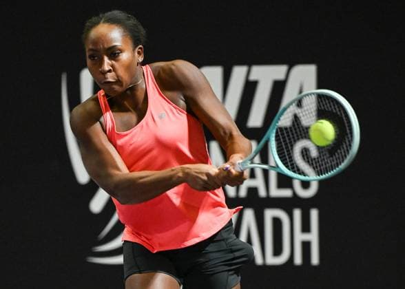 WTA, Tennis Damen Finals 2025 - Day Six RIYADH, SAUDI ARABIA NOVEMBER 6, 2025: Coco Gauff of the United States is seen during her training session, on Day 6 of the 2025 WTA Finals at King Saud University Indoor Arena in Riyadh, Saudi Arabia, on November 6, 2025. Riyadh Saudi Arabia  Copyright: xArturxWidakx originalFilename:widak-wtafinal251106_nprpz.jpg