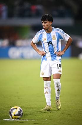 Fussball, Junioren U 17 WM 2025 in Doha Katar Vorrunde 06.11.2025 Gruppe D Argentinien - Tunesien Armando Guener (Argentinien Borussia Moenchengladbach)