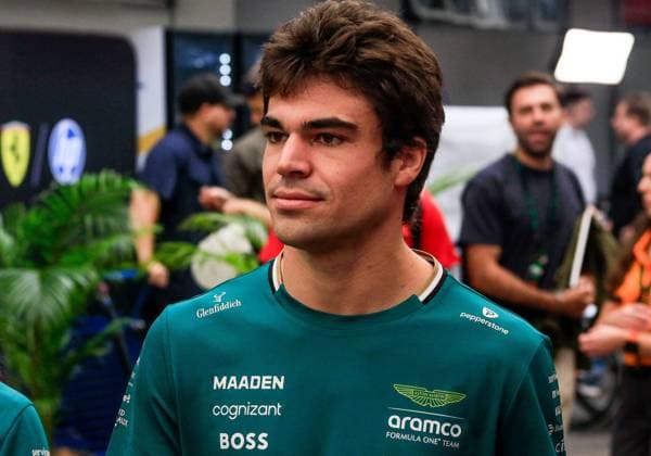 Preparativos para Grande Premio SP 2025 SaO PAULO, SP - 06.11.2025: PREPARATIVOS PARA GRANDE PREMIO SP 2025 - Thursday (06) of preparations for the Formula 1 Grand Prix in Sao Paulo, which will take place this weekend at the Interlagos racetrack, south of the capital of Sao Paulo. In the photo, the Aston Martin Aramco F1 Team driver, Lance Stroll (18). (Photo: Aloisio Mauricio Fotoarena) x2836871x  AloisioxMauricio