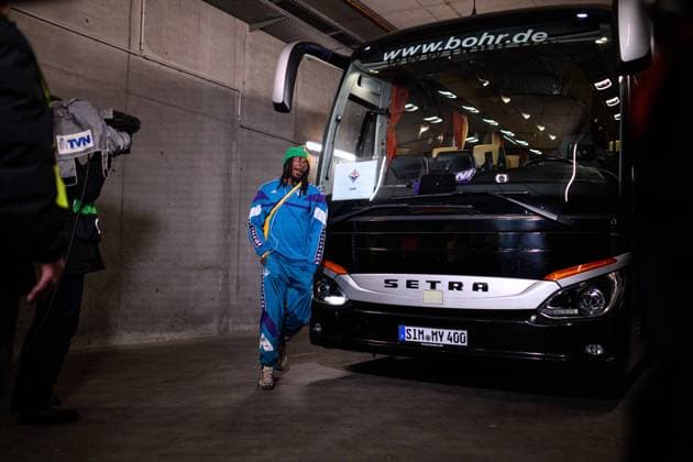 MAINZ, GERMANY - 6 NOVEMBER, 2025: Moise Kean - The football match of UEFA Conference League 1. FSV Mainz 05 vs ACF Fiorentina at Mewa Arena.  Copyright: xVITALIIxKLIUIEVx