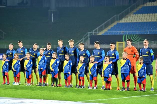 Celje, Slovenia, November 06th 2025, Team Celje before the UEFA Conference League, League phase Matchday 3, between Celje (Slovenia) and Legia Warszawa (Polande) at Stadion Celje, Celje, Slovenia. (Photo by Igor Kupljenik Sports Press Photo) Copyright: xIgorxKupljenikx xSPPx Sportspressphoto_SPR57738