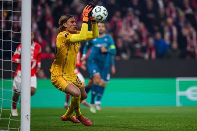 MAINZ, GERMANY - 6 NOVEMBER, 2025: Tommaso Martinelli - The football match of UEFA Conference League 1. FSV Mainz 05 vs ACF Fiorentina at Mewa Arena.  Copyright: xVITALIIxKLIUIEVx