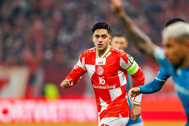 UECL: 1. FSV Mainz 05 - AC Florenz Nadiem Amiri (1. FSV Mainz 05, 10) im Spiel der UEFA Conference League zwischen 1. FSV Mainz 05 und AC Florenz am 3. Spieltag in der MEWA Arena Mainz am 06.11.2025 Copyright: xBEAUTIFULxSPORTS Hahnex