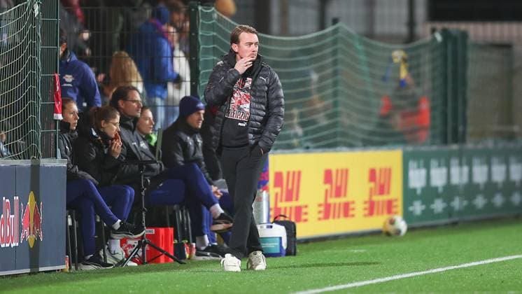 RB Leipzig - Jena 1. Bundesliga Frauen Leipzig, Trainingszentrum am Cottaweg, 06.11.2025, Fußball, Frauen, Saison 2025 2026, Frauen-Bundesliga, 9. Spieltag , RB Leipzig - FC Carl Zeiss Jena , Im Bild v.l.: ,