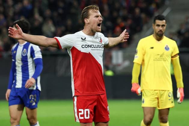 UTRECHT , 06-11-2025 , stadium Galgenwaard , season 2025 2026 , UEFA Europa League football , league phase match day 4 , match between FC Utrecht and Porto , picture shows FC Utrecht player Dani de Wit Utrecht - Porto  x31890154x Copyright: