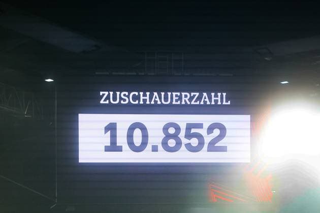SALZBURG , 06-11-2025 , Red Bull Arena , season 2025 2026 , UEFA Europa League League phase . match between RB Salzburg and Go Ahead Eagles, Picture shows attendees Salzburg - Go Ahead Eagles  x31890183x Copyright: