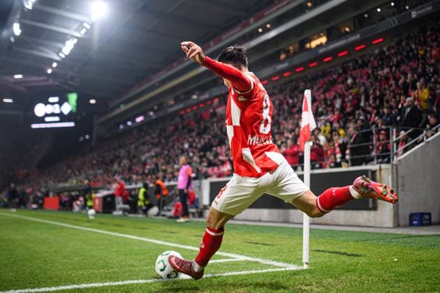 MAINZ, GERMANY - 6 NOVEMBER, 2025: Paul Nebel - The football match of UEFA Conference League 1. FSV Mainz 05 vs ACF Fiorentina at Mewa Arena.  Copyright: xVITALIIxKLIUIEVx
