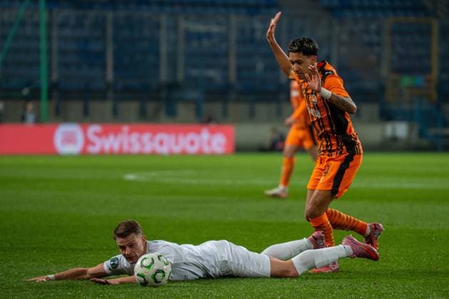 Krakow 06.11.2025. Pilka nozna Liga Konferencji UEFA sezon 2025 2026 kolejka mecz: Szachtar Donieck - Breidablik Kopavogur --- Football UEFA Conference League season 2025 2026 round match: Shakhtar Donieck - Breidablik Kopavogur nz Marlon Santos Fot. Szymon Spiraek Arena Akcji NEWSPIX.PL --- newspix.pl 