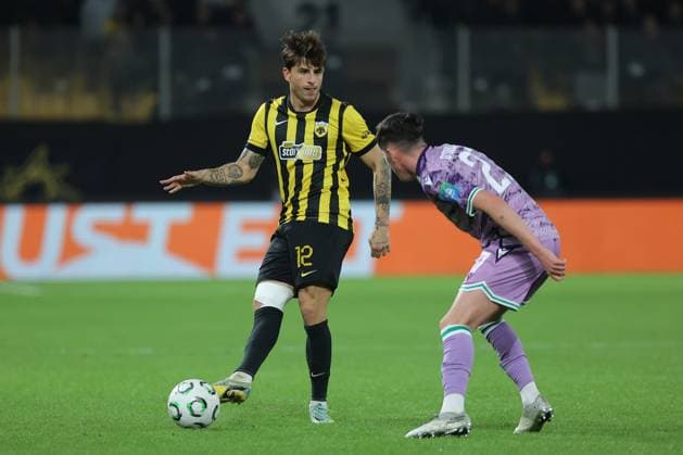 AEK Athens v Shamrock Rovers UEFA Europa Conference League Lazaros Rota of AEK Athens during the UEFA Europa Conference League match at OPAP Arena, Athens UK Newspapers OUT Copyright: xYannisxHalasx FIL-22462-0052
