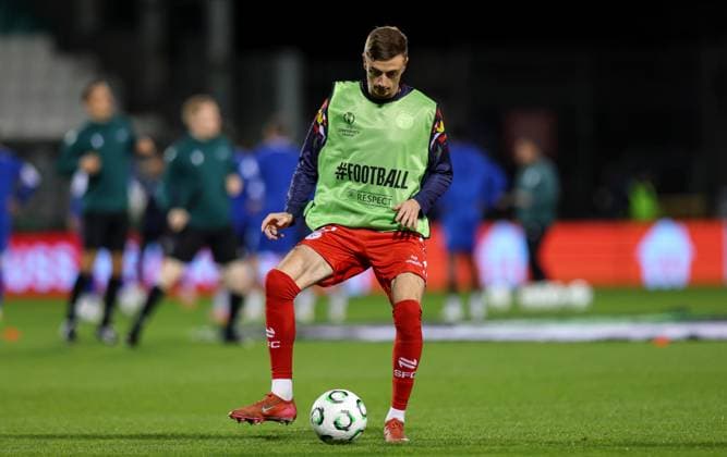 UEFA Europa Conference League Group Phase, Tallaght Stadium, Dublin 6 11 2025 Shelbourne vs Drita Shelbourne™s Daniel Kelly Daniel Kelly 6 11 2025  Copyright: x INPHO RyanxByrnex RB1_1181
