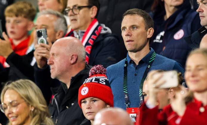 UEFA Europa Conference League Group Phase, Tallaght Stadium, Dublin 6 11 2025 Shelbourne vs Drita Shelbourne CEO Tomas Quinn Tomas Quinn 6 11 2025  Copyright: x INPHO RyanxByrnex RB1_1870
