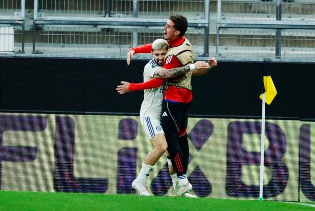 Strasbourg s Julio Enciso scores 0-1 during Thursday s Conference League third round football match between BK Häcken and RC Strasbourg Alsace at Gamla Ullevi in Gothenburg, Sweden on november 06, 2025. GÖTEBORG SWEDEN x9200x