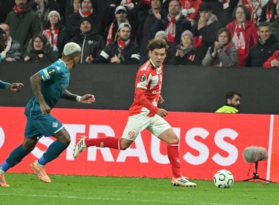 Conference League Mewa-Arena Mainz - 0611.2025 1. FSV Mainz 05 (mz) - AC. Florenz (flo) Fussball - Conference League - 1. FSV Mainz 05