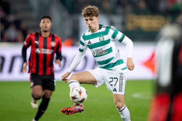UEFA Europa League: FC Midtjylland - Celtic FC Celtic s Arne Engels during the Europa League match between FC Midtjylland and Celtic FC at MCH Arena in Herning on Thursday, November 6, 2025. (Photo: Bo Amstrup Ritzau Scanpix) , Herning Denmark Mors Copyright: BoxAmrstrupx xRitzauxScanpix BoxAmstrupx spdk20251106-214037-L