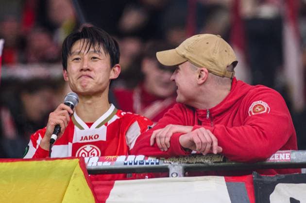 MAINZ, GERMANY - 6 NOVEMBER, 2025: - The football match of UEFA Conference League 1. FSV Mainz 05 vs ACF Fiorentina at Mewa Arena.  Copyright: xVITALIIxKLIUIEVx