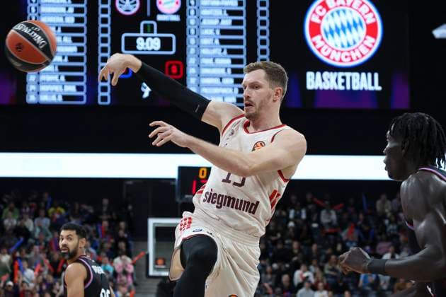 BASKET BALL : Paris Basket Vs Bayern - Euroligue - 06 11 2025 Andreas Obst (Bayern) ParisFrance  Copyright: xMichaelxBaucherx