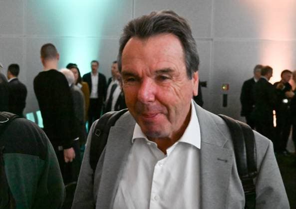 07.11.2025, xsltx, Fussball DFB Medientermine, DFB-Bundestag v.l. Heribert Bruchhagen (DFL DFB REGULATIONS PROHIBIT ANY USE OF PHOTOGRAPHS as IMAGE SEQUENCES and or QUASI-VIDEO)